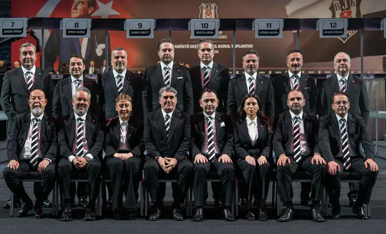 Beşiktaş'ta Yeni Yönetim Kurulu Açıklandı!