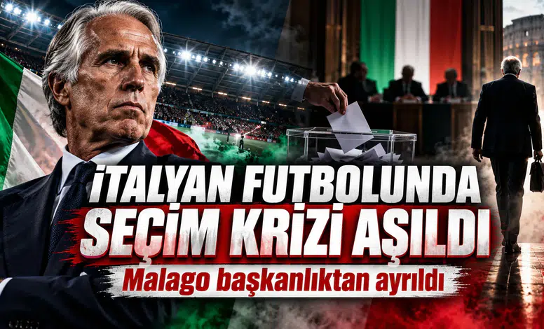 İtalyan futbolunda seçim krizi aşıldı Malago başkanlıktan ayrıldı