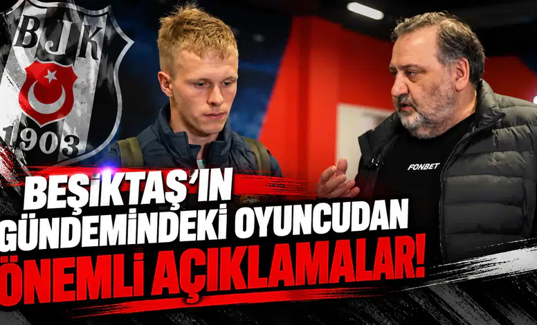 Beşiktaş'ın Gündemindeki Oyuncudan Önemli Açıklamalar!