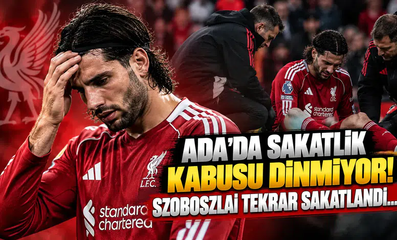 Ada’da Sakatlık Kabusu Dinmiyor! Szoboszlai Tekrar Sakatlandı...