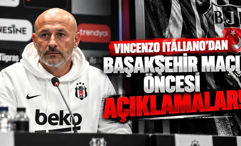 Vincenzo Italiano'dan Başakşehir Maçı Öncesi Açıklamalar!