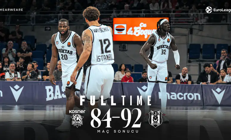 Beşiktaş, EuroLeague'de Baskonia'yı Deplasmanda Devirdi!