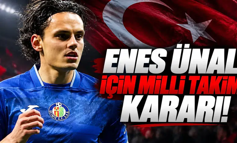 Enes Ünal için milli takım kararı!