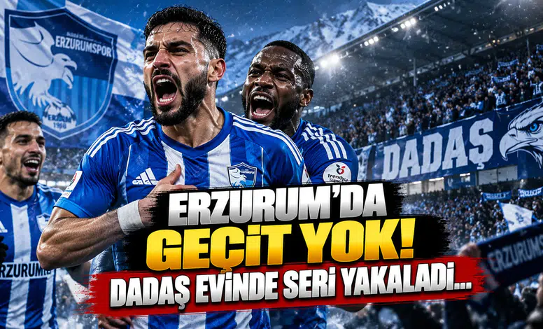 Erzurum’da Geçit Yok! Dadaş Evinde Seri Yakaladı...
