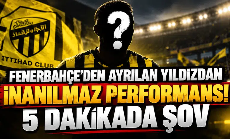 Fenerbahçe'den ayrılan yıldızdan inanılmaz performans! 5 dakikada şov