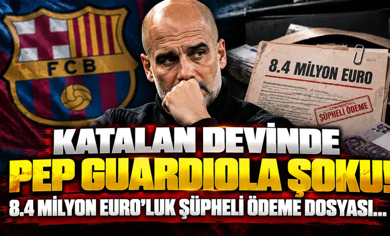 Katalan Devinde Pep Guardiola Şoku! 8.4 Milyon Euro'luk Şüpheli Ödeme Dosyası...