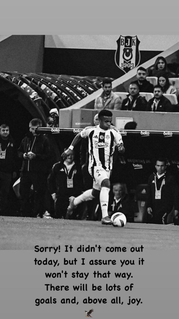 Keny Arroyo'dan Beşiktaş Taraftarına Mesaj