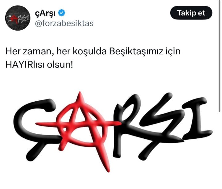 Çarşı’nın Kongre Paylaşımı
