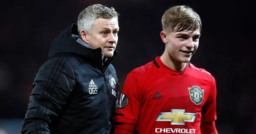 Brandon Williams & Ole Gunnar Solskjær