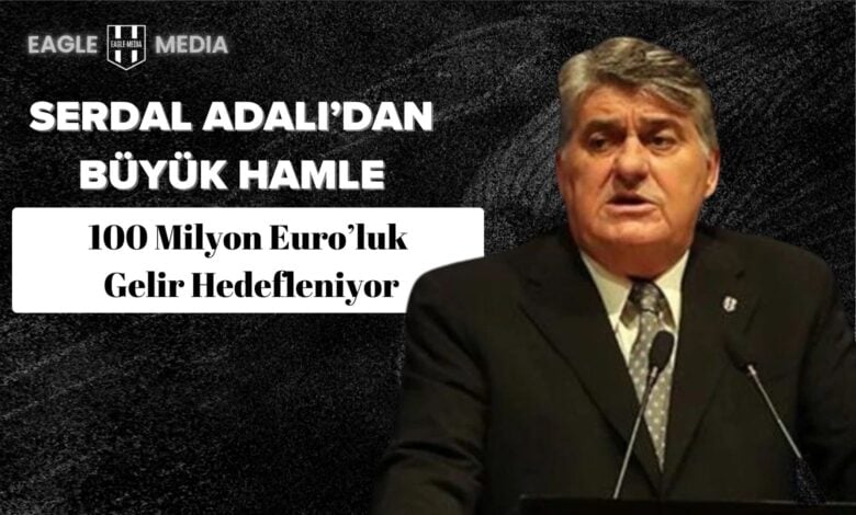 Serdal Adalı’dan Büyük Hamle: 100 Milyon Euro’luk Gayrimenkul Geliri Hedefleniyor