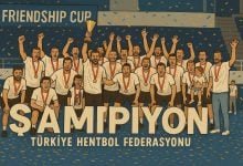 Beşiktaş Erkek Hentbol Takımı, şampiyonluk pozu..