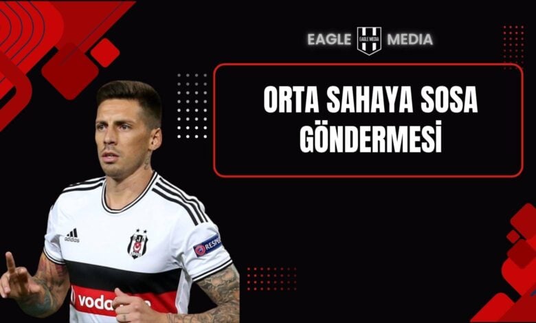 Beşiktaş formasıyla UEFA Avrupa Ligi maçında sahaya çıkan Jose Sosa’nın odaklı görüntüsü. 2015-16 sezonunun unutulmaz oyun kurucusu, siyah-beyazlıların orta saha ile hücum hattı arasındaki köprüsüydü. Görsel, güncel analizlerde Sosa tarzı oyuncu ihtiyacına dikkat çekilen haberle ilişkilendirilmiştir.