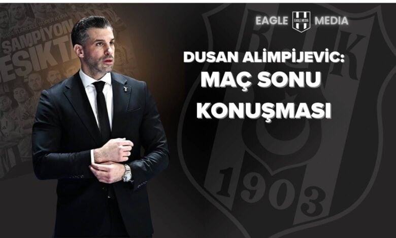 Beşiktaş Fibabanka Başantrenörü Dusan Alimpijevic, Fenerbahçe Beko karşısında alınan 72-62’lik galibiyetin ardından