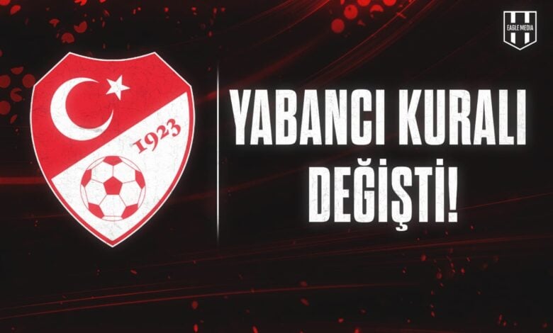 Türkiye Futbol Federasyonu, Süper Lig’de uygulanacak yabancı oyuncu uygunluğu kriterlerinde güncellemeye gitti. 2025-2026 sezonunda kulüpler, A Takım listesine en fazla 14 yabancı futbolcu yazabilecek. Bu oyunculardan 12’si için yaş sınırı bulunmazken, en az 2 futbolcunun 1 Ocak 2003 ve sonrası doğumlu olması zorunlu olacak. Yeni uygulamayla birlikte genç yabancı futbolculara daha fazla alan açılması hedefleniyor. 2026-2027 sezonunda ise bu şart daha da sıkılaştırılacak. En az 4 yabancı oyuncunun 1 Ocak 2004 ve sonrası doğumlu olması gerekecek.