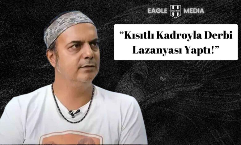 Ali Ece, Beşiktaş’ın Fenerbahçe karşısındaki 1-0’lık derbi galibiyetini değerlendirirken, Solskjaer’in sınırlı kadroyla sergilediği taktik başarıyı “lazanya yaptı” sözleriyle yorumladı.