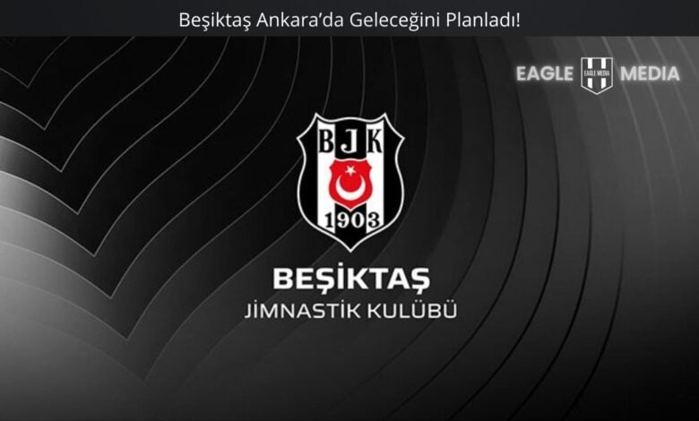 Beşiktaş'tan Ankara Çıkarması: Projeler Masada! 1 Beşiktaş Kulübü, Başkan Serdal Adalı’nın liderliğinde Ankara’da kritik temaslara imza attı. Bu görüşmelerin temel amacı, kulübün borç yükünden kurtulmasını sağlayacak Emlak Konut Dikilitaş projesi ve Kemerburgaz Tesis projesi gibi yüksek gelir potansiyeline sahip girişimlerin devlet nezdinde ivme kazanması oldu. Siyah zemin üzerine Beşiktaş JK logosu ve "Beşiktaş Jimnastik Kulübü" ifadesiyle birlikte üst kısımda "Beşiktaş Ankara’da Geleceğini Planladı!" başlığının yer aldığı görsel.