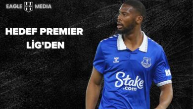 Everton forması giyen forvet Beto, Beşiktaş’ın transfer hedefinde. Görselde Beto, mavi formasıyla saha içinde görülüyor.