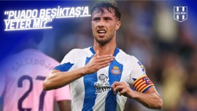 Espanyol formasıyla gol sevinci yaşayan Javi Puado'nun, Beşiktaş transferiyle ilgili tartışmaları başlatan görseli.