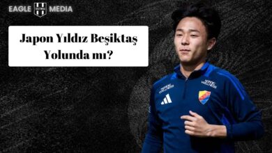 Beşiktaş’ın transfer listesine giren Japon sol bek Keita Kosugi, Djurgarden formasıyla saha içinde koşarken.