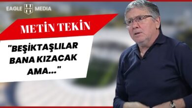 Metin Tekin, Vole programında Beşiktaş'ın transfer politikasını değerlendiriyor; ekranda “Beşiktaşlılar bana kızacak ama…” ifadesi yer alıyor.