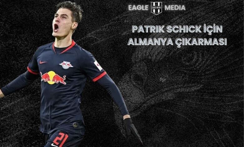 Beşiktaş Schick İçin Fırsat Kolluyor 1 Yeni sezonda forvet hattını güçlendirmek isteyen Beşiktaş, transfer listesinin başına Bayer Leverkusen’in Çekyalı yıldızı Patrik Schick’i yazdı. Siyah-beyazlı yönetim, 1.91 boyundaki golcünün takımdaki geleceği için Almanya’ya çıkarma yapmaya hazırlanıyor. Schick’in durumu, Leverkusen’in Xabi Alonso sonrası göreve getireceği yeni teknik direktörün vereceği karara bağlı olacak. "Beşiktaş’ın transfer hedefindeki Bayer Leverkusenli futbolcu Patrik Schick’in Almanya’da oynarken çekilmiş gol sevinci fotoğrafı. Arka planda Eagle Media logosu ve 'Patrik Schick için Almanya Çıkarması' başlığı yer alıyor."
