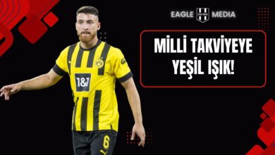 Beşiktaş'ın transfer listesinde yer alan Borussia Dortmund’lu milli futbolcu Salih Özcan, siyah-beyazlıların radarında. Görselde oyuncu forma giyerken görülüyor.