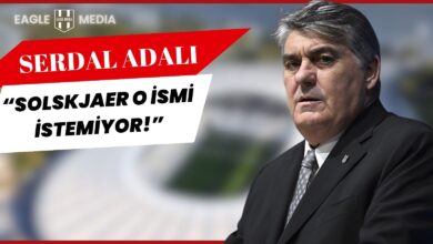 Beşiktaş Başkanı Serdal Adalı, "Solskjaer o ismi istemiyor!" açıklamasıyla Al-Musrati hakkında net tavır aldı – Eagle Media görseli.