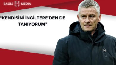Beşiktaş Teknik Direktörü Ole Gunnar Solskjaer’in basın toplantısı sonrası objektife yansıyan kare. Adana Demirspor Teknik Direktörü Mustafa Alper Avcı, Solskjaer’in İngiltere geçmişine atıfta bulunarak övgü dolu sözler sarf etti.