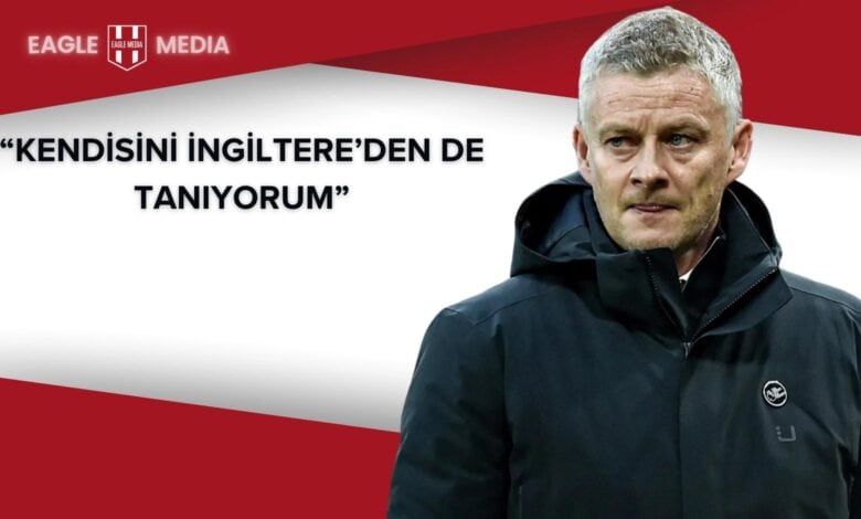 Beşiktaş Teknik Direktörü Ole Gunnar Solskjaer’in basın toplantısı sonrası objektife yansıyan kare. Adana Demirspor Teknik Direktörü Mustafa Alper Avcı, Solskjaer’in İngiltere geçmişine atıfta bulunarak övgü dolu sözler sarf etti.