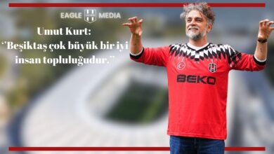Beşiktaş Dergisi Mayıs 2025 sayısının konuğu ünlü oyuncu Umut Kurt, retro Beşiktaş formasıyla verdiği özel röportajda, "Beşiktaş çok büyük bir iyi insan topluluğudur" diyerek siyah-beyazlı camiaya olan bağlılığını anlattı. Röportajın tüm detayları Eagle Media'da!