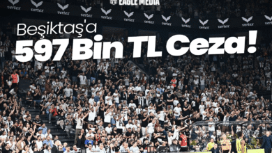 Beşiktaş'a 597 Bin Ceza!