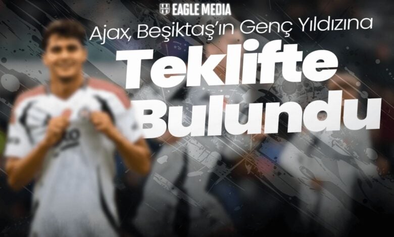 Ajax, Beşiktaş’ın Genç Yıldızına Teklifte Bulundu! 1 Beşiktaş Başkanı Serdal Adalı, Ajax'ın Mustafa Erhan Hekimoğlu için yaptığı teklife hayır dedi! Hollandalı devi, genç yetenek için girişimde bulunmuş ancak siyah-beyazlı kulüpten olumsuz yanıt aldı. Ajax, Genç Yıldıza Teklifte Bulundu