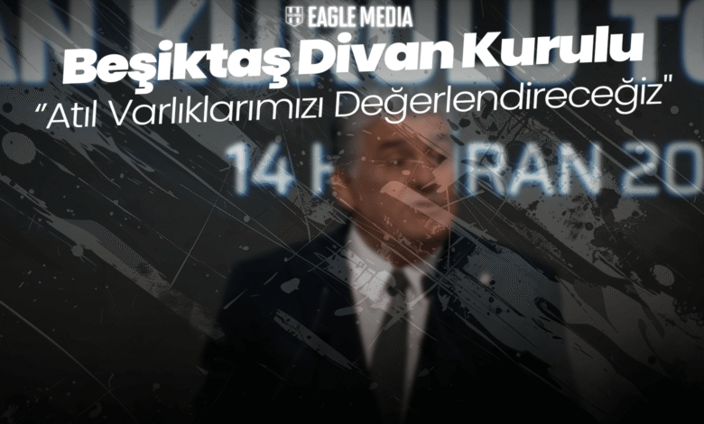 Beşiktaş'tan Varlık Satışı Sinyali! Başkan Adalı: "Atıl Varlıklarımızı Değerlendireceğiz" 1 Beşiktaş Başkanı Serdal Adalı, Divan Kurulu toplantısında kulübün faiz sarmalından kurtulmak için atıl varlıkların satışa çıkarılabileceğini açıkladı. 6 ayda 75 milyon Euro kaynak sağlayan yönetimin yeni hamleleri belli oluyor. Varlıklarımızı Değerlendireceğiz