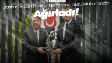 Adalı'dan Emektar Hentbolcuya Özel Onur