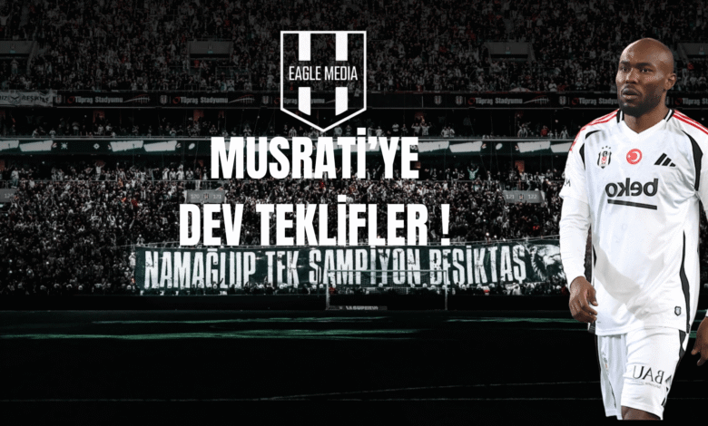 Musrati’ye Dev Teklifler! 1 Gazeteci Ertan Süzgün’ün aktardığı bilgilere göre, Beşiktaş’ın deneyimli orta saha oyuncusu Al-Musrati’ye Avrupa ve Suudi Arabistan’dan ilgi artıyor. Özellikle Fransa ve Arabistan’dan bazı kulüplerin oyuncunun durumunu sorduğu ifade edildi. MUSRATİ ‘ YE DEV TEKLİFLER !-
