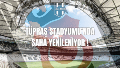 TÜPRAŞ STADYUMU’NDA SAHA YENİLENİYOR !