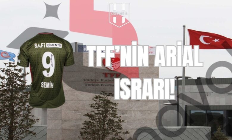 Tff'nin Arial Israrı !