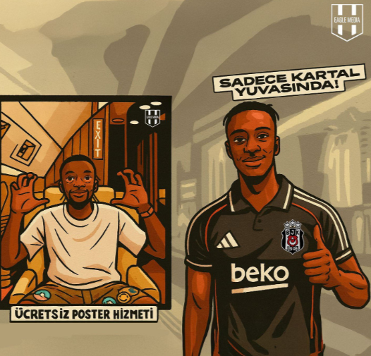Hem Kendisi Hem Posteri Kartal Yuvası'nda! 2 Ancak Abraham’ın transfer süreci rakip takım taraftarları arasında farklı yorumlara neden oldu.Bir kesim, “Tammy Abraham gibi değerli bir futbolcuyu almak zordur, ancak posterini alırsınız” diyerek Beşiktaş’ı hafife almaya çalıştı. Fakat bu eleştiriler, Beşiktaş taraftarının motivasyonunu artırmaktan başka bir işe yaramadı. Ancak Abraham’ın transfer süreci rakip takım taraftarları arasında farklı yorumlara neden oldu.Bir kesim, “Tammy Abraham gibi değerli bir futbolcuyu almak zordur, ancak posterini alırsınız” diyerek Beşiktaş’ı hafife almaya çalıştı. Fakat bu eleştiriler, Beşiktaş taraftarının motivasyonunu artırmaktan başka bir işe yaramadı.
