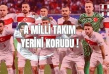 A Milli Takım Yerini Korudu