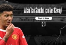 Adalı'dan Sancho İçin Net Cevap!