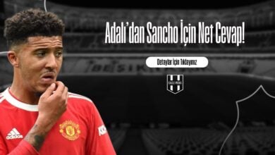 Adalı'dan Sancho İçin Net Cevap!