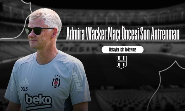 Admira Wacker Maçı Öncesi Takım Son Antrenmanını Yaptı