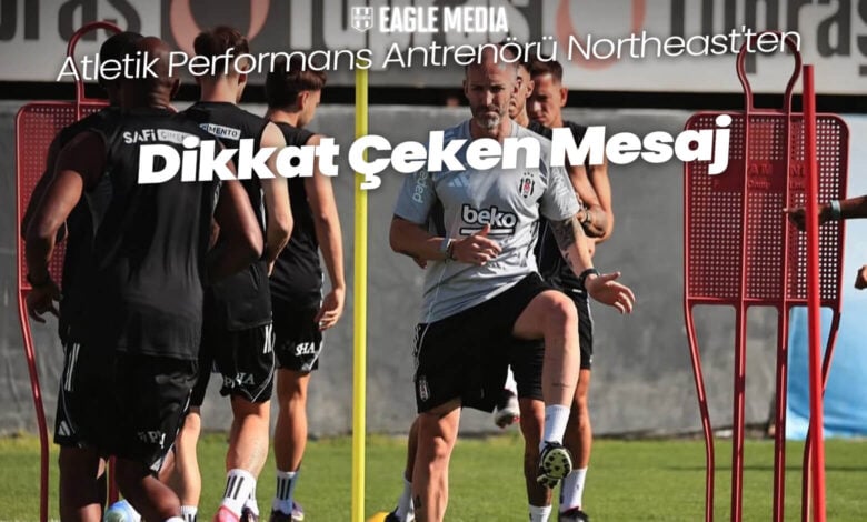 Atletik Performans Antrenörü Northeast'ten Dikkat Çeken Mesaj 1 Beşiktaş'ın teknik ekibinin önemli bir parçası olan Northeast, profesyonel futbolcularin fiziksel gelişimi konusunda uzman bir isim olarak öne çıkıyor. Norveçli teknik direktör Solskjaer'in sistem kurmasında atletik performans'ın oynadığı rol, Northeast'in paylaşımıyla bir kez daha gündeme geldi. Atletik Performans Antrenörü Northeast'ten Mesaj