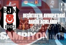BEŞİKTAŞ'IN AVRUPA'DAKİ RAKİBİ AÇIKLANDI