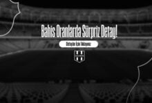 Bahis Oranlarda Sürpriz Detay!