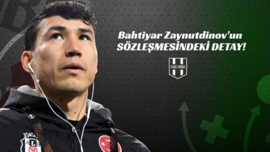 Bahtiyar Zaynutdinov'un Sözleşmesindeki Detay!