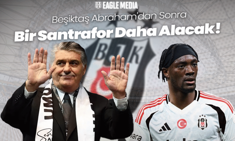 Beşiktaş Abraham'dan Sonra Bir Santrafor Daha Alacak! 1 Abraham transferinin ardından Beşiktaş, forvet hattını güçlendirme çalışmalarını sürdürüyor. Furkan Yıldız'ın haberine göre, siyah-beyazlılar Abraham kalitesinde bir santrafor daha kadrosuna katacak. Beşiktaş Abraham'dan Sonra Bir Santrafor Daha