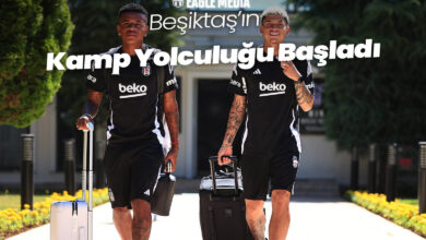 Beşiktaş Kamp Yolculuğuna Başladı!