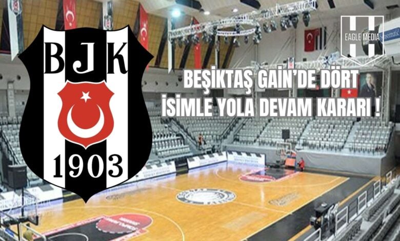 Beşiktaş GAİN’de Dört İsimle Yola Devam!
