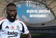 Beşiktaş Şortuyla Antrenmanda!